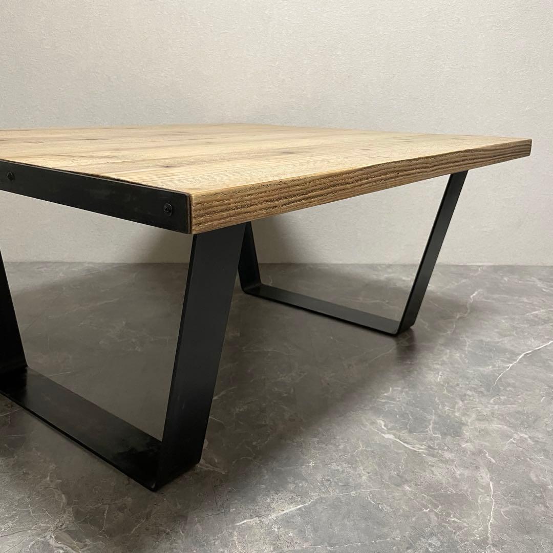 Dichoromic ディコトミック ローダーレッグ　ローテーブル 無垢古材