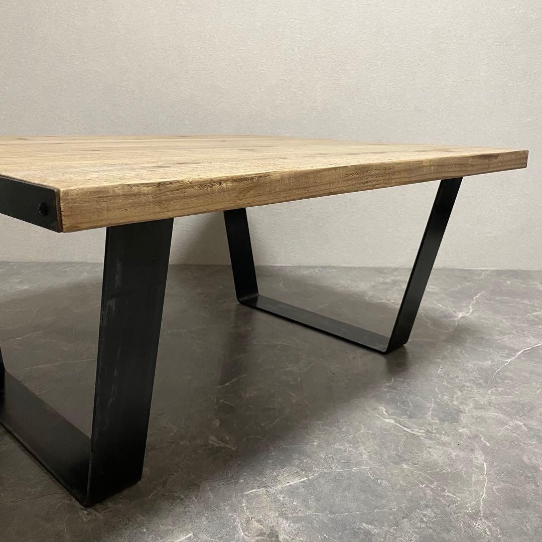 Dichoromic ディコトミック ローダーレッグ　ローテーブル 無垢古材