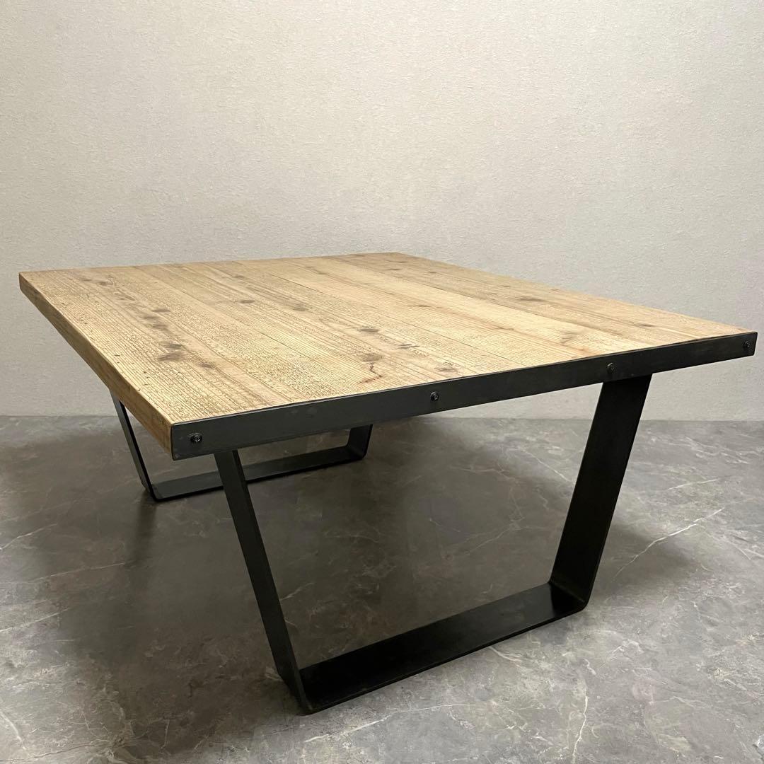 Dichoromic ディコトミック ローダーレッグ　ローテーブル 無垢古材