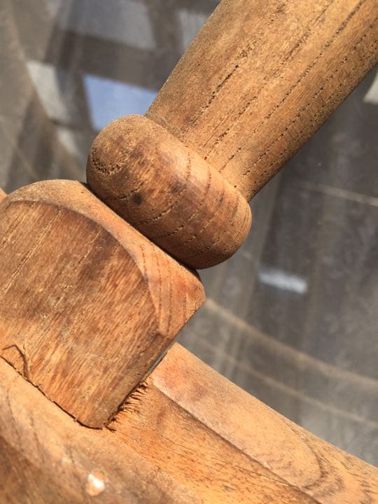 【値下げ済み】昭和初期 本物 船の舵 アンティーク