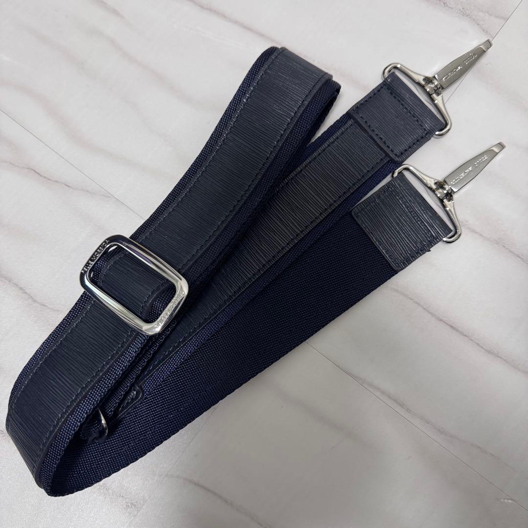 ペッレモルビダ キャピターノ 2wayビジネスバック ネイビー レザー A4PC