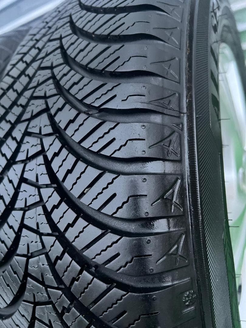 WEDS15x6J ホイールとオールシーズンタイヤ195/65R15 4本セット