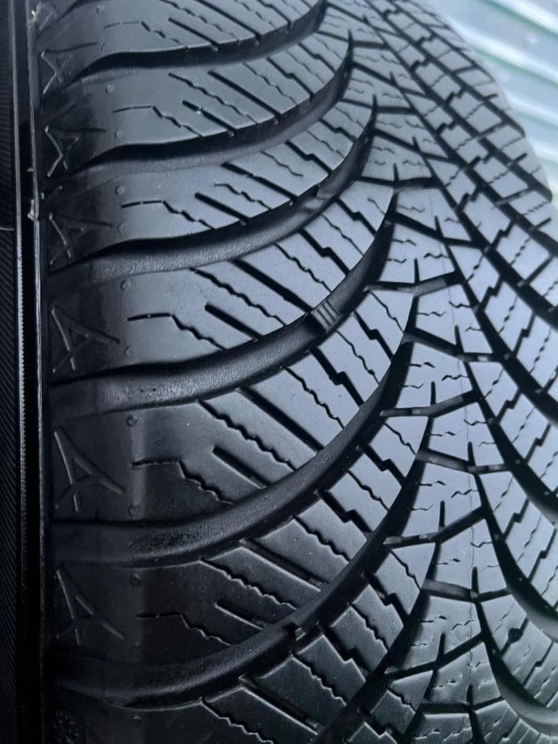 WEDS15x6J ホイールとオールシーズンタイヤ195/65R15 4本セット