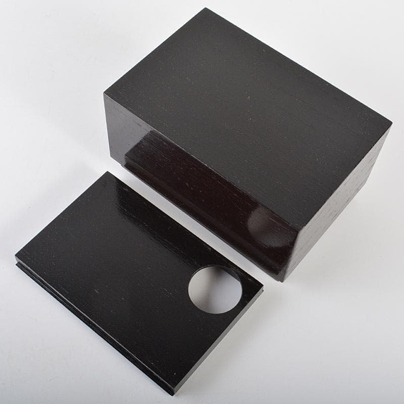 茶道具　利休茶箱　色絵花文茶碗　菊桐蒔絵棗など　七点　一式　V　R7103