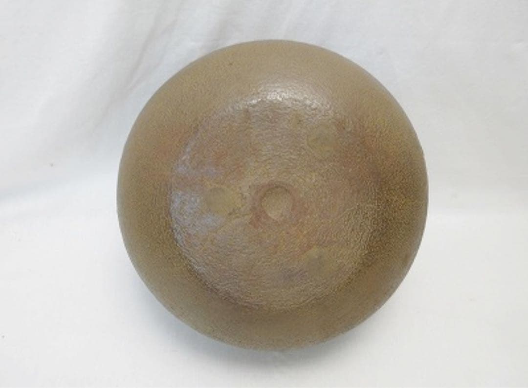 未使用 茶道具 釜師 金森紹栄造 総霰 丸釜 釜印 釜鐶付 茶釜 共箱