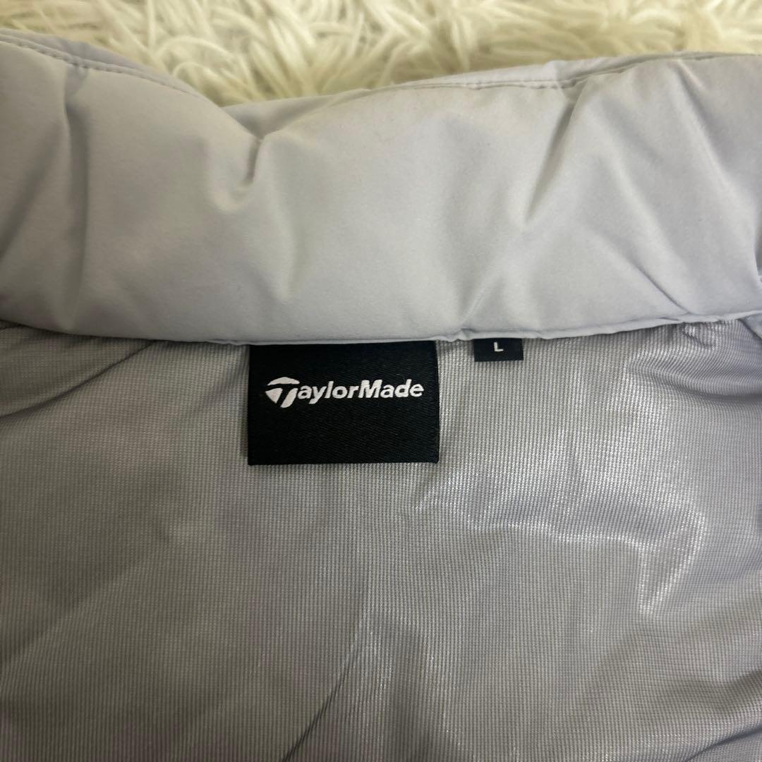 【未使用級】TaylorMade ライトグレー 中綿ジャケット　ゴルフ