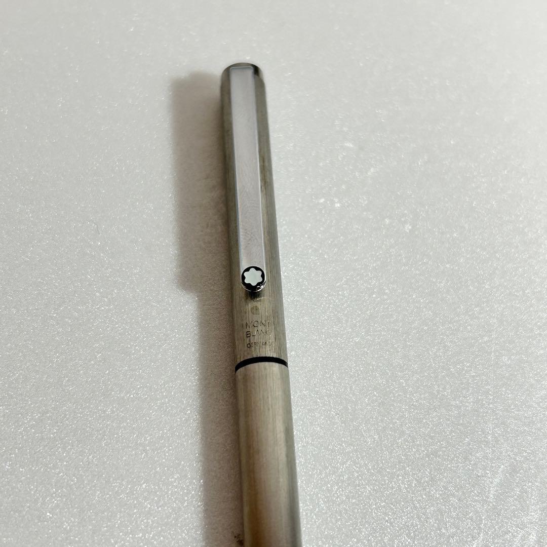 MontBlanc モンブラン 2色ボールペン ツイスト式 Sライン シルバー
