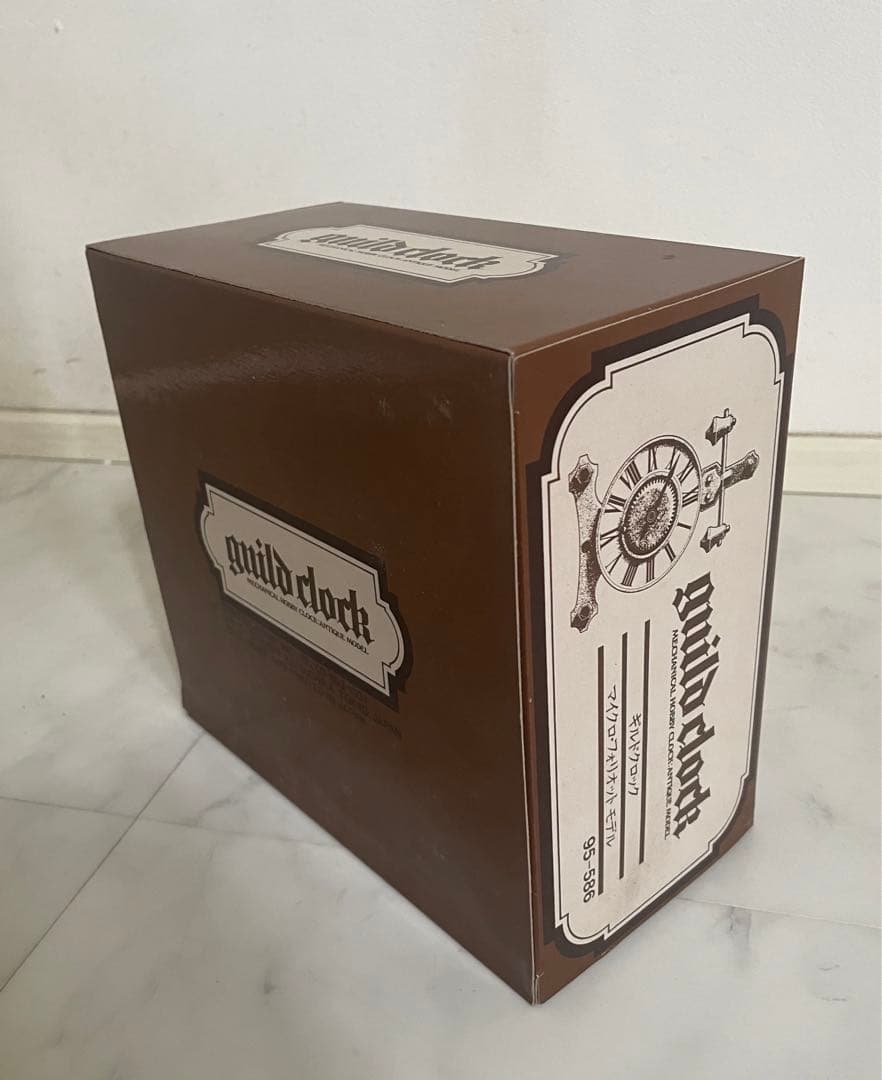 ギルドクロック/マイクロ・フォリオットモデル/元箱付/デッドストック/動作品/①