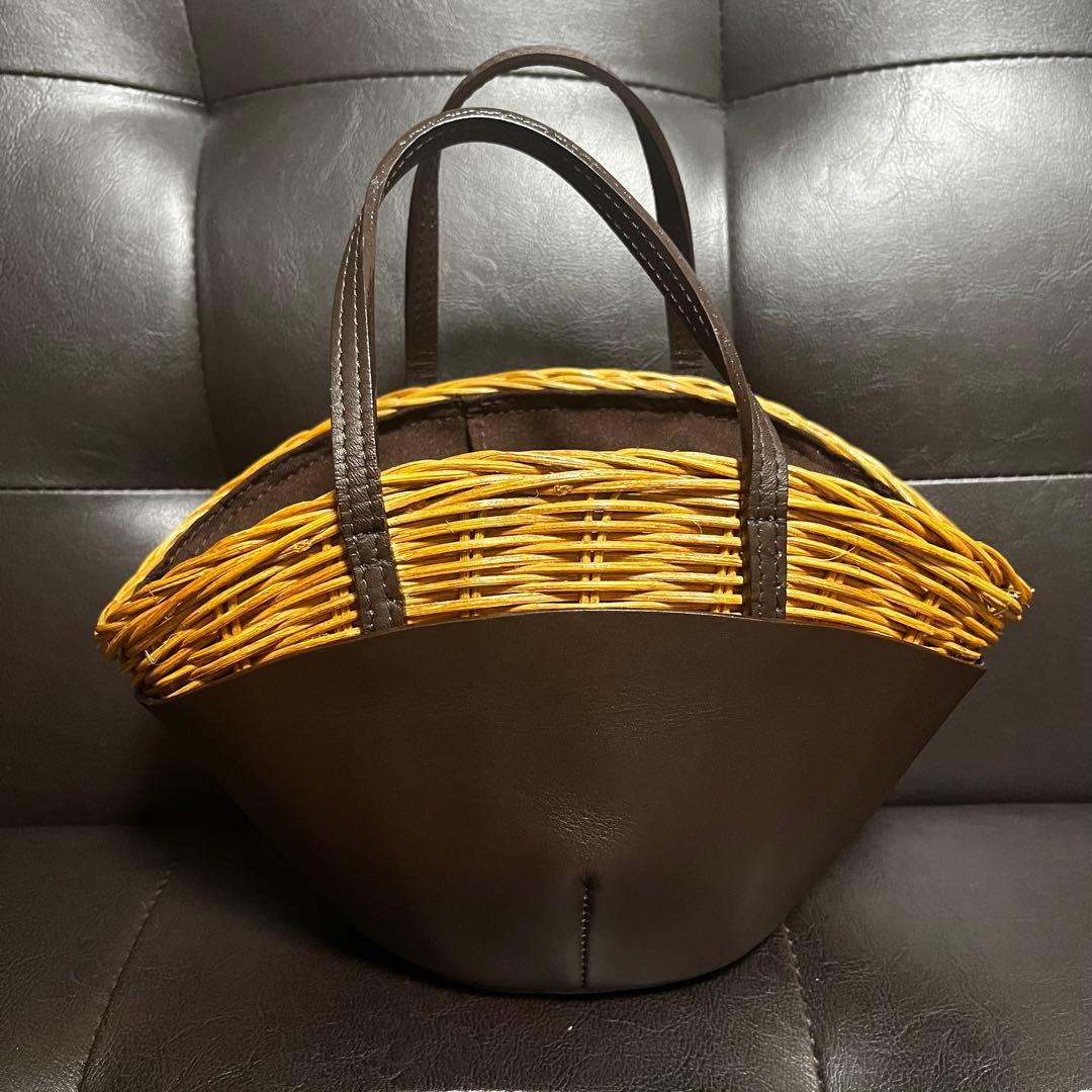 美品　バグマティ　かごバッグ