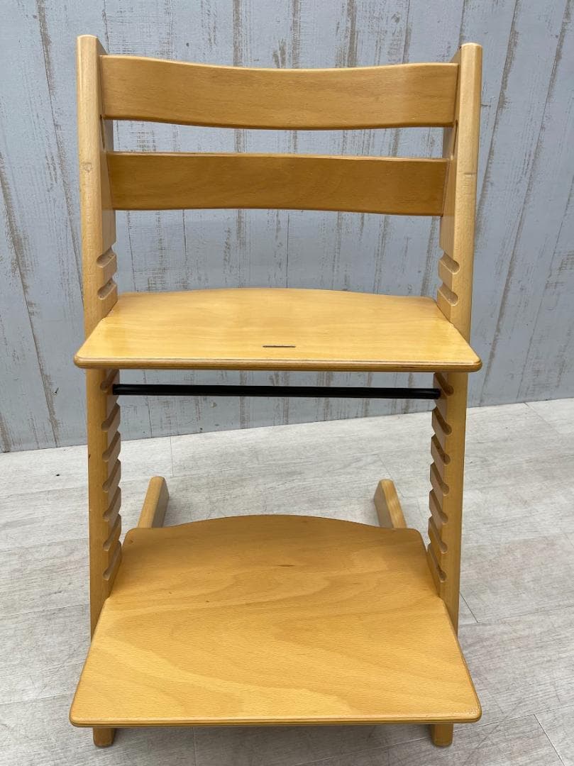 STOKKE TRIPP TRAPP ナチュラル ハイチェア ベビーチェア　2