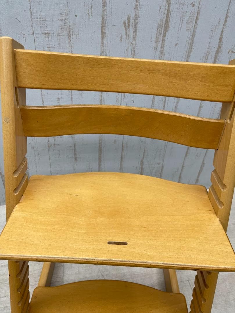 STOKKE TRIPP TRAPP ナチュラル ハイチェア ベビーチェア　2