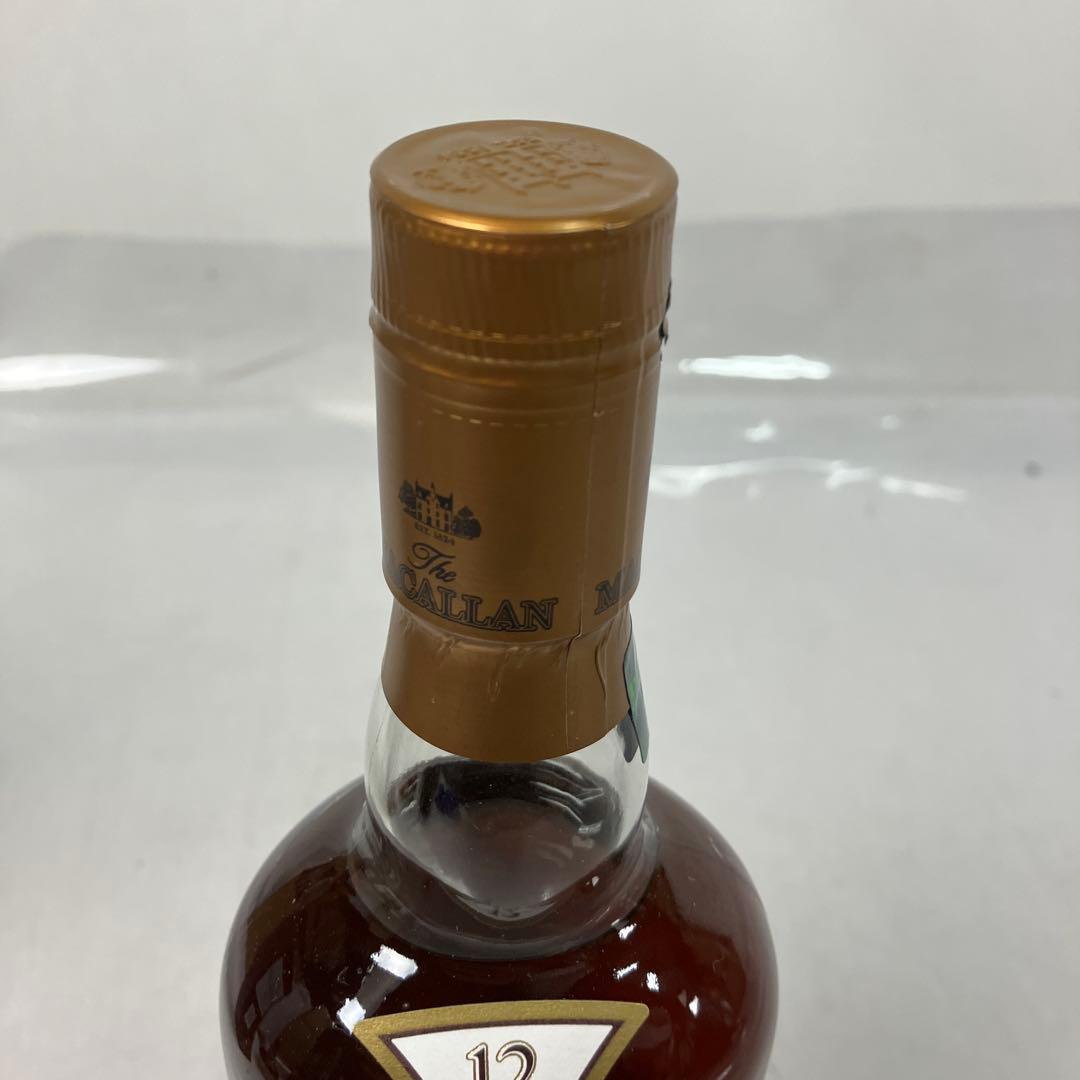▽未開封 ザ・マッカラン 12年40% 700ml