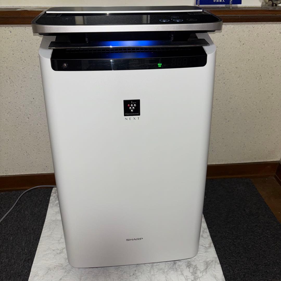 ジャンク品　2021年製SHARP加湿空気清浄機　KI-NP100-W
