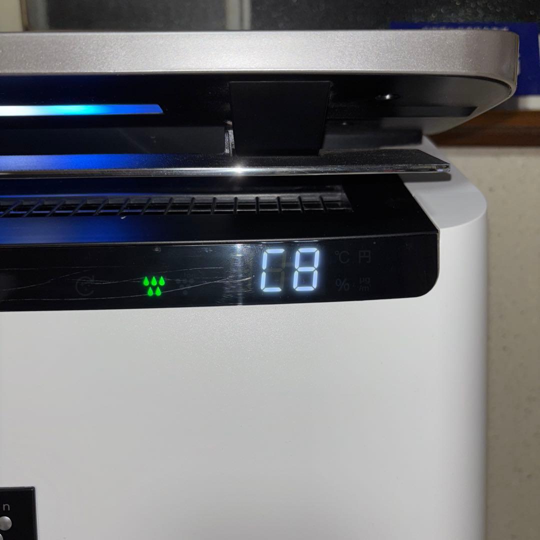 ジャンク品　2021年製SHARP加湿空気清浄機　KI-NP100-W