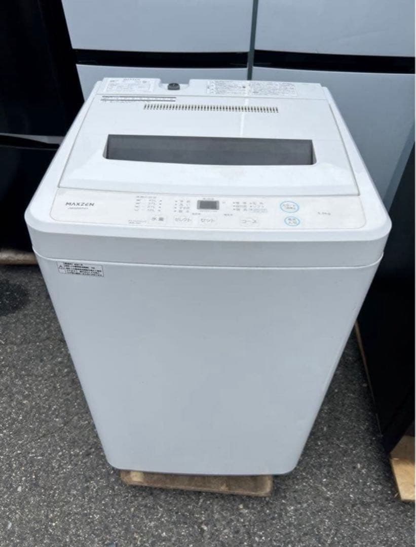 【高年式】2021年式 5kg MAXZEN 洗濯機 JW50WP01