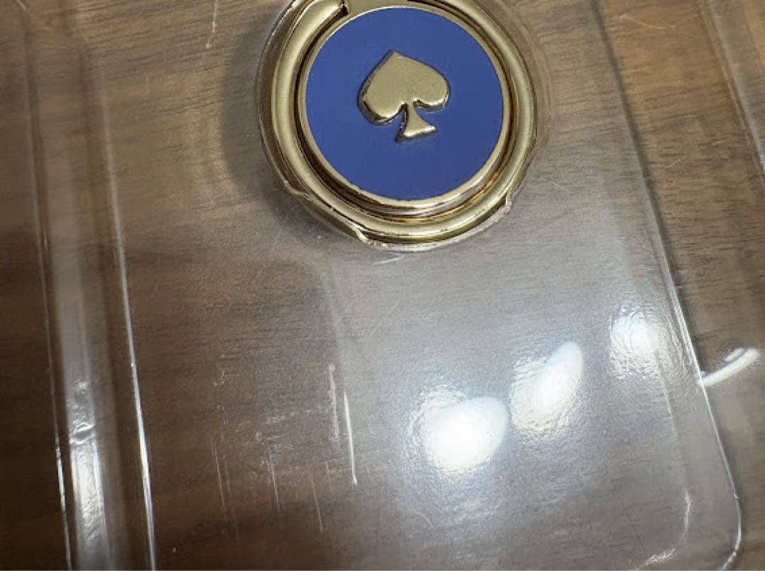 ☆正規品☆品 ケイトスペード iPhone14Proケース スマホリング付属