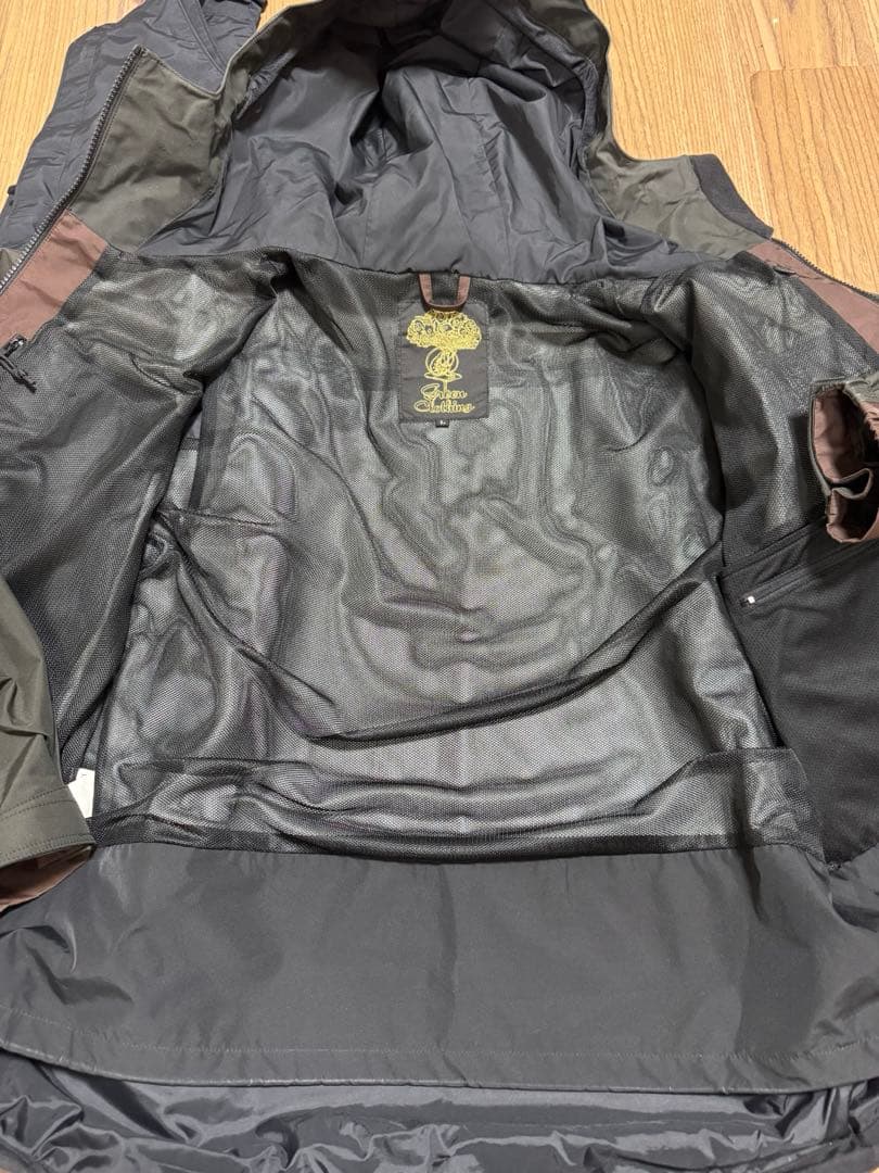 greenclothing OGAジャケット　ブラウン/スミクロ