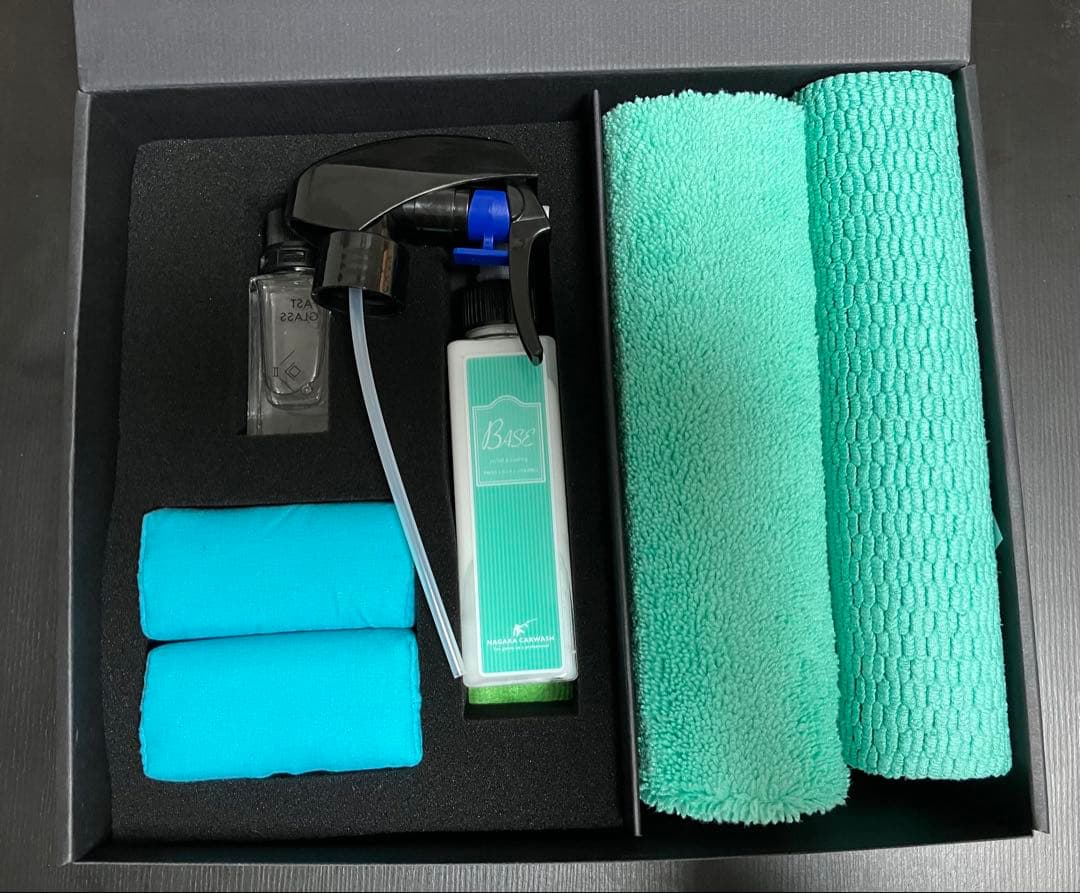 ながら洗車　ファストガラス BASEセット＋プラズマコーティングα