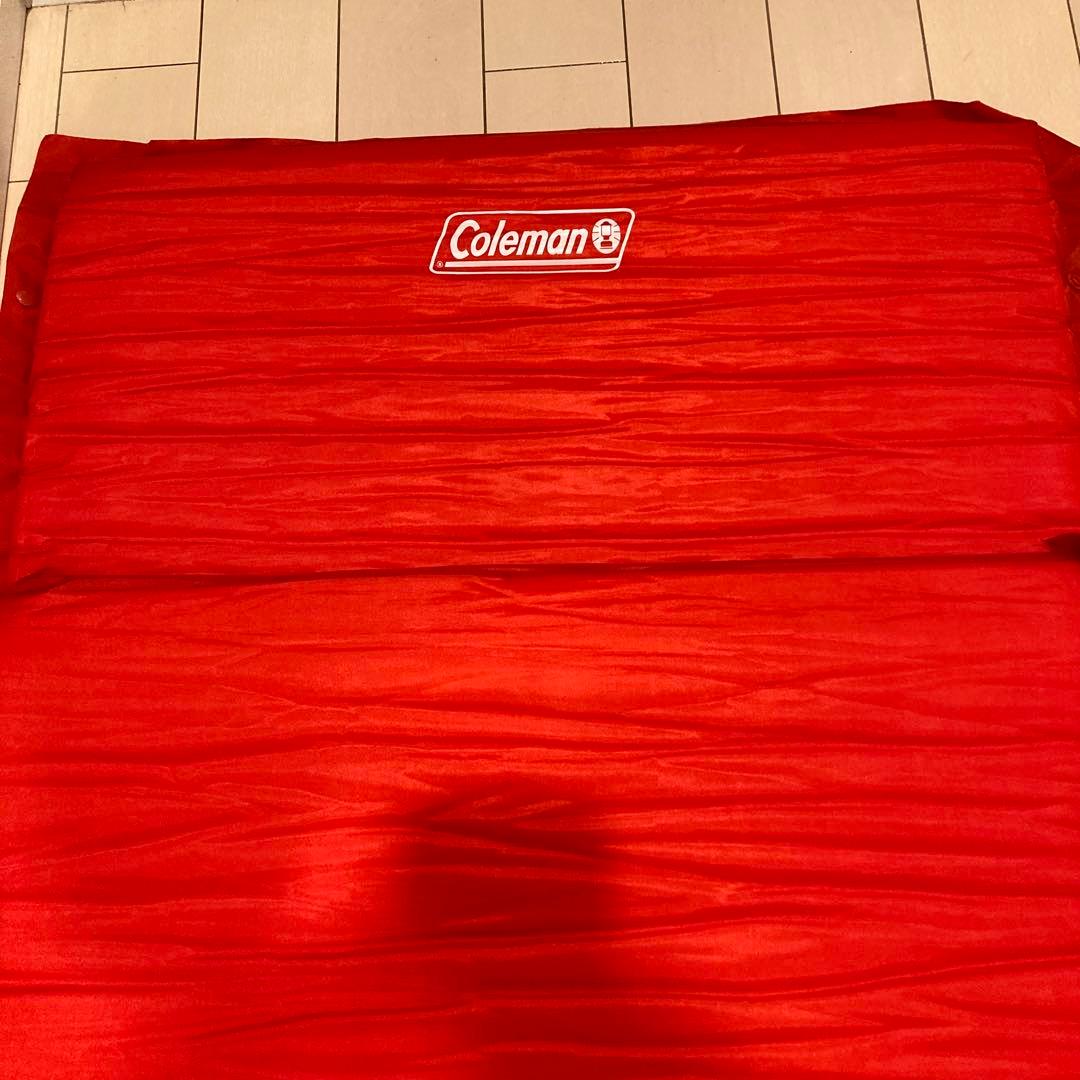 1回使用　直営店限定　コールマン　キャンパー　インフレーターマット　ダブル