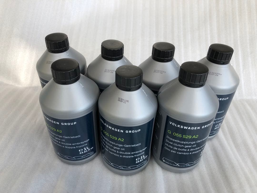 Volkswagen 純正 7速DSG湿式クラッチオイル と フィルター