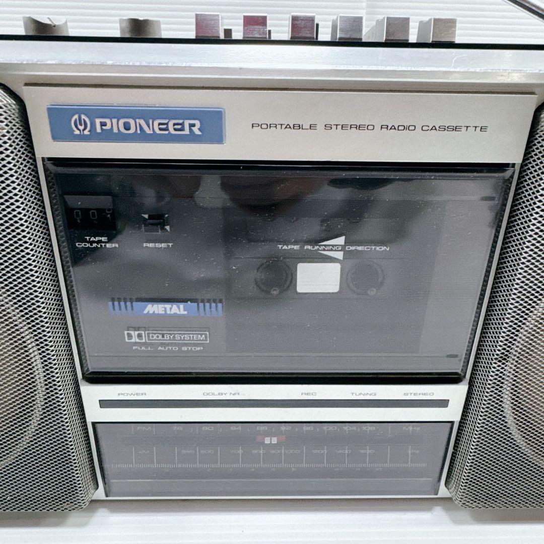k521 【完動品】Pioneer SK-350 Runaway バブルラジカセ