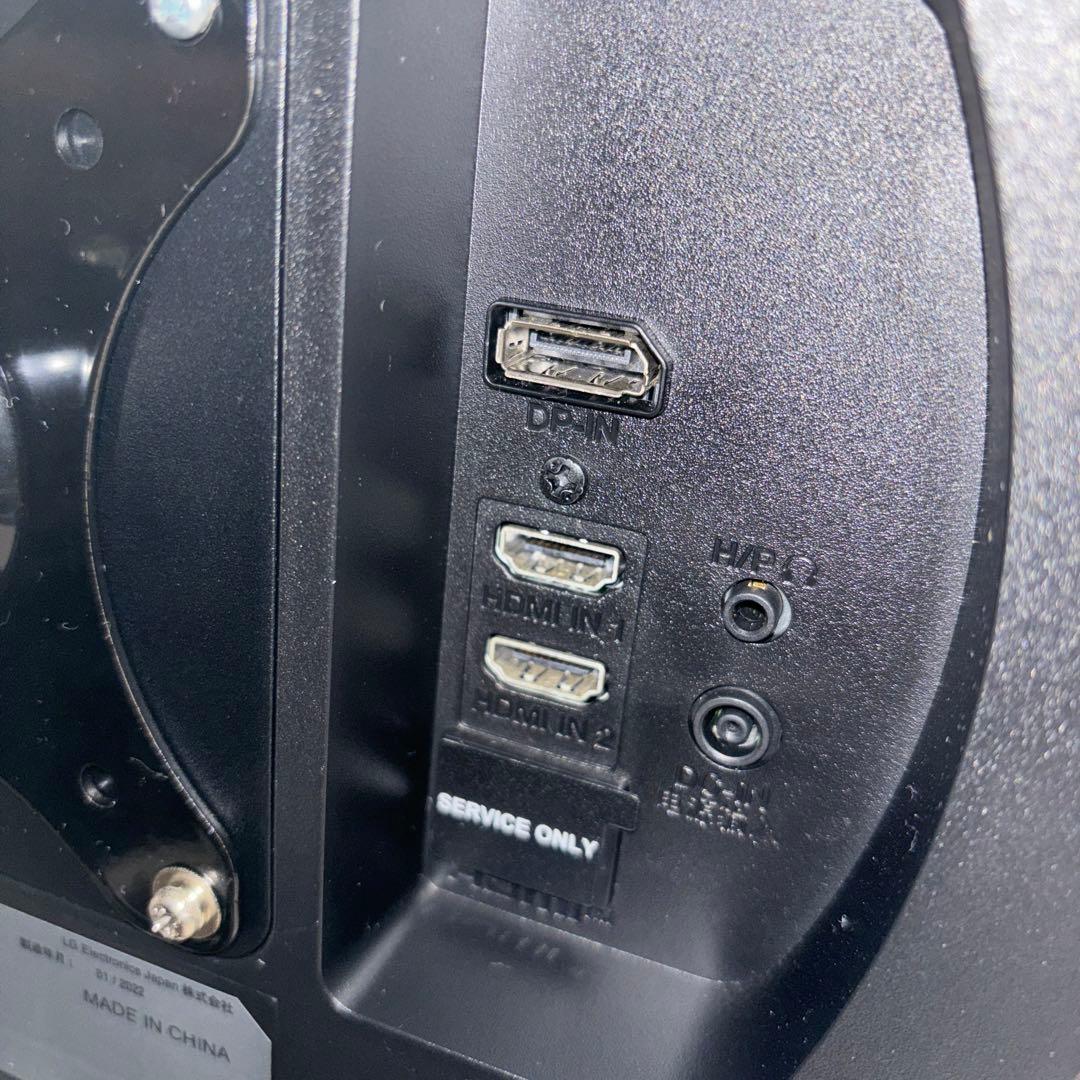 LG 27GN800 ゲーミングモニター&アーム付き