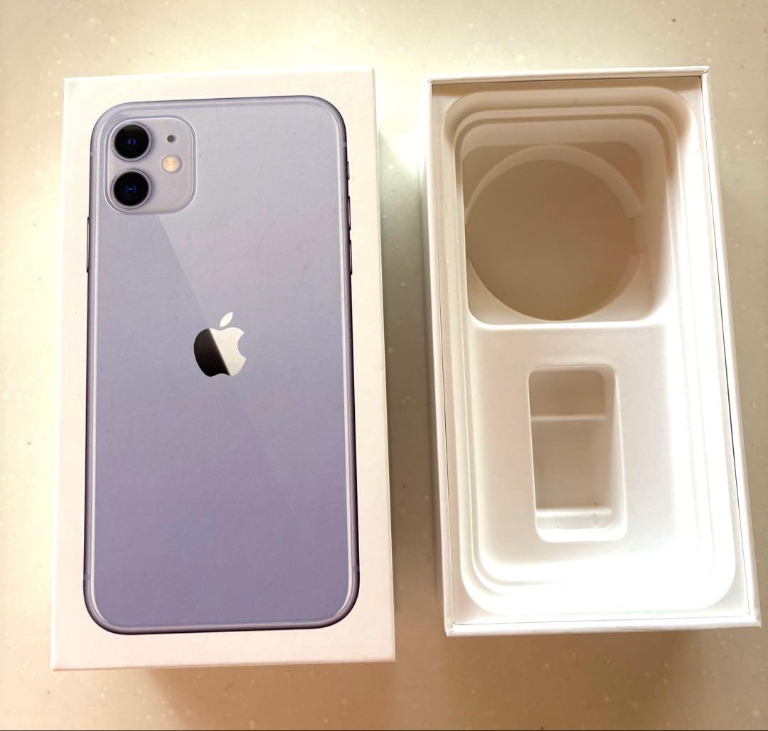 【ジャンク】Apple iPhone 11 パープル　本体