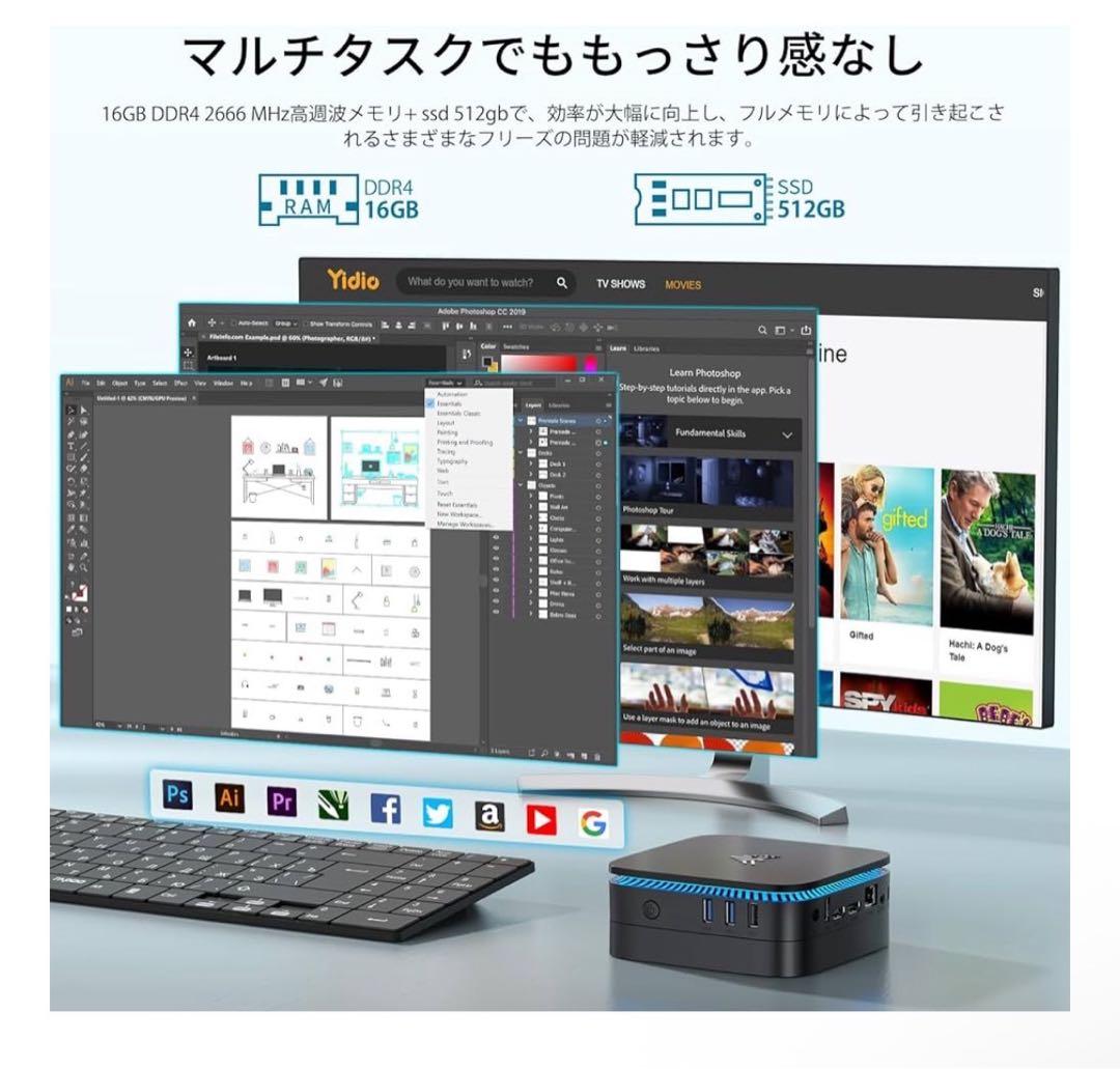 ぐ*り様 Alder Lake CPU n95 RAM16GB SSD 512G