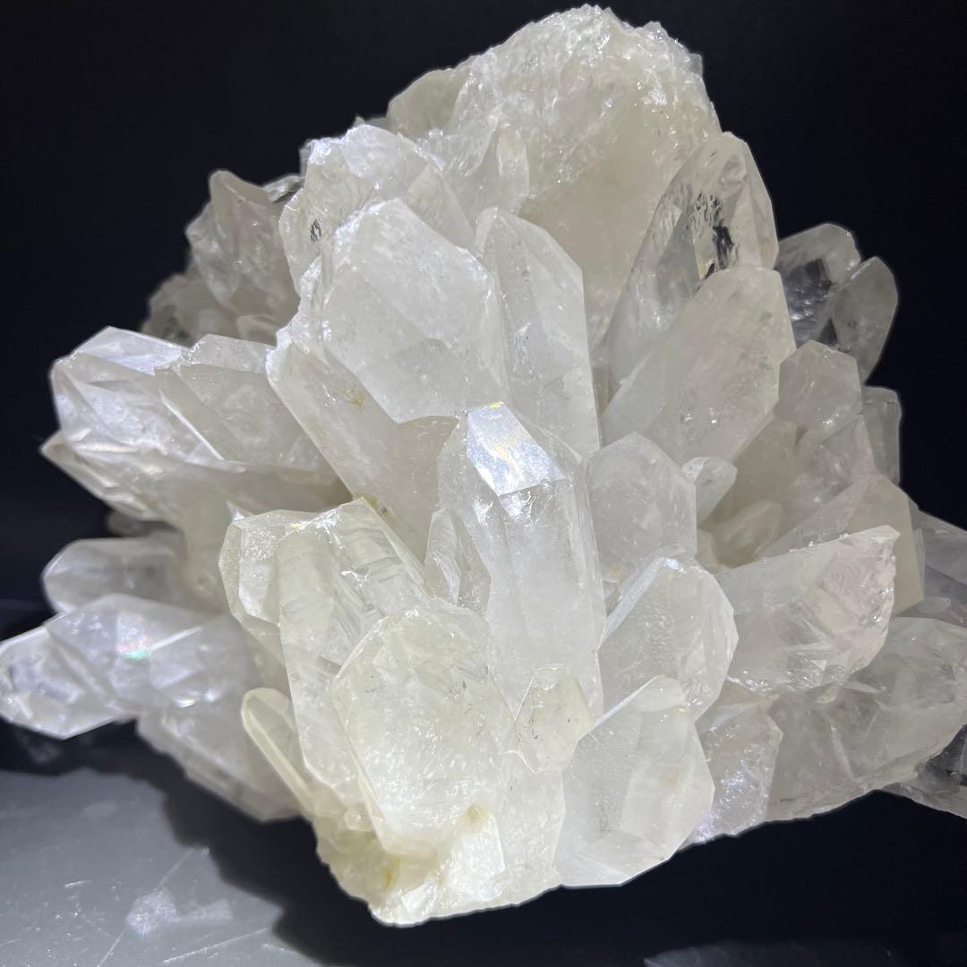 ✳️極上別格品‼️✨抜群の存在感‼️✨レインボーキラキラ✨超美麗 高透明度 クラスター