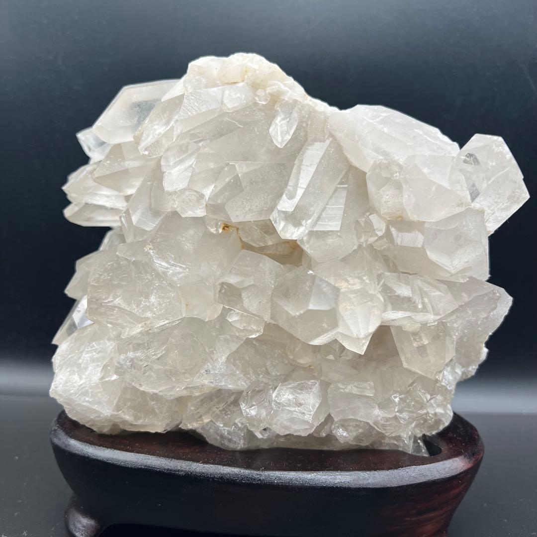 ✳️極上別格品‼️✨抜群の存在感‼️✨レインボーキラキラ✨超美麗 高透明度 クラスター