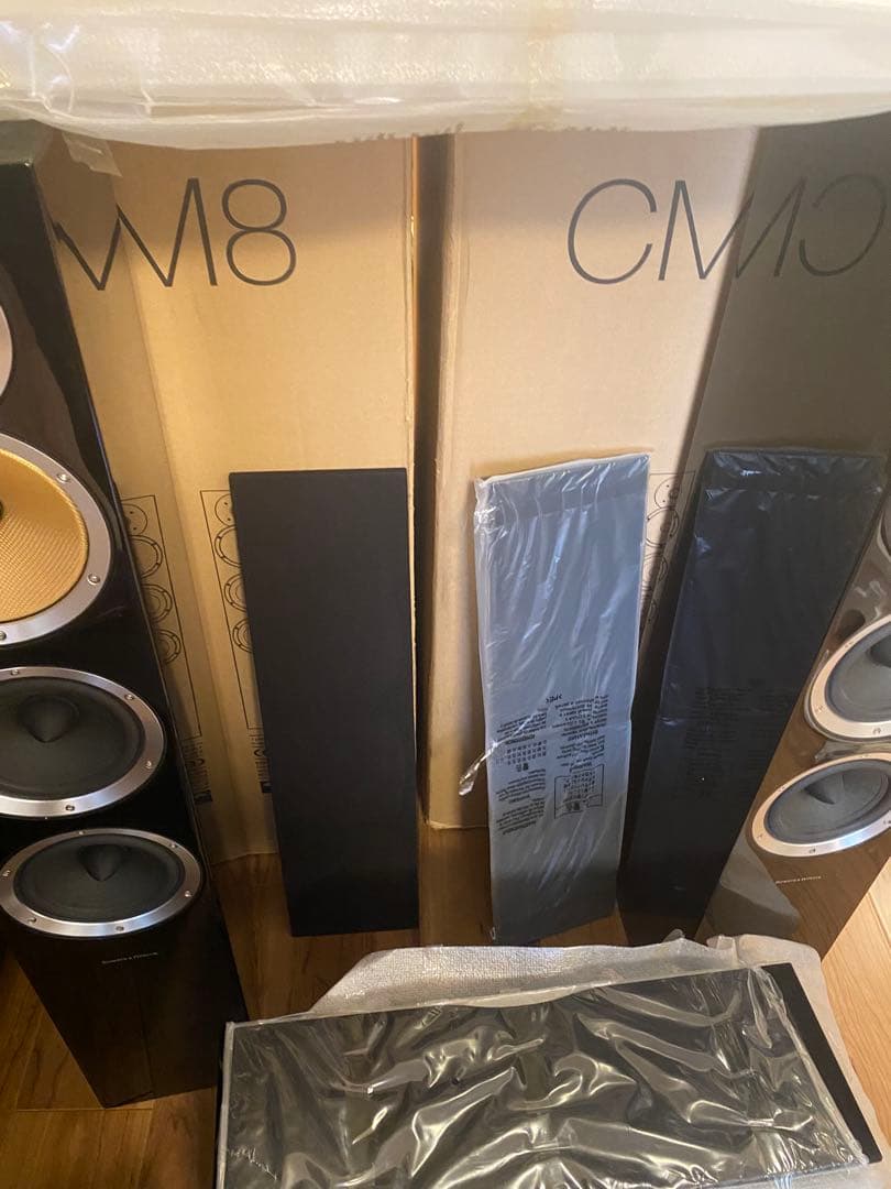 送料込　Bowers&Wilkins CM8 センタースピーカー&ウーハーセット