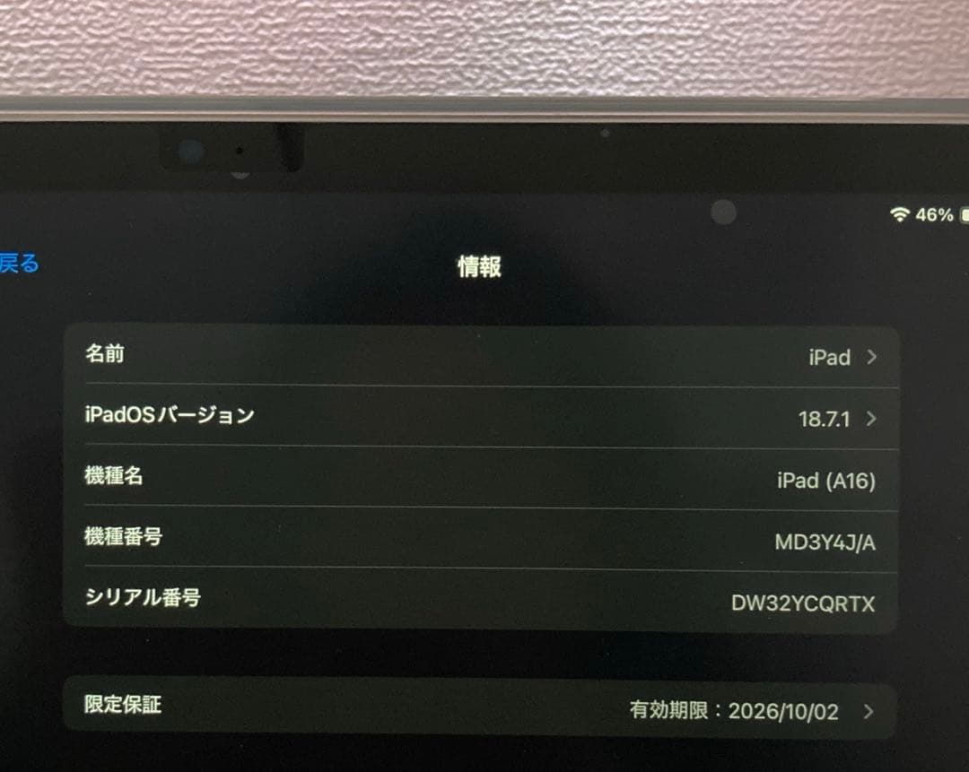 子*送様 iPad A16