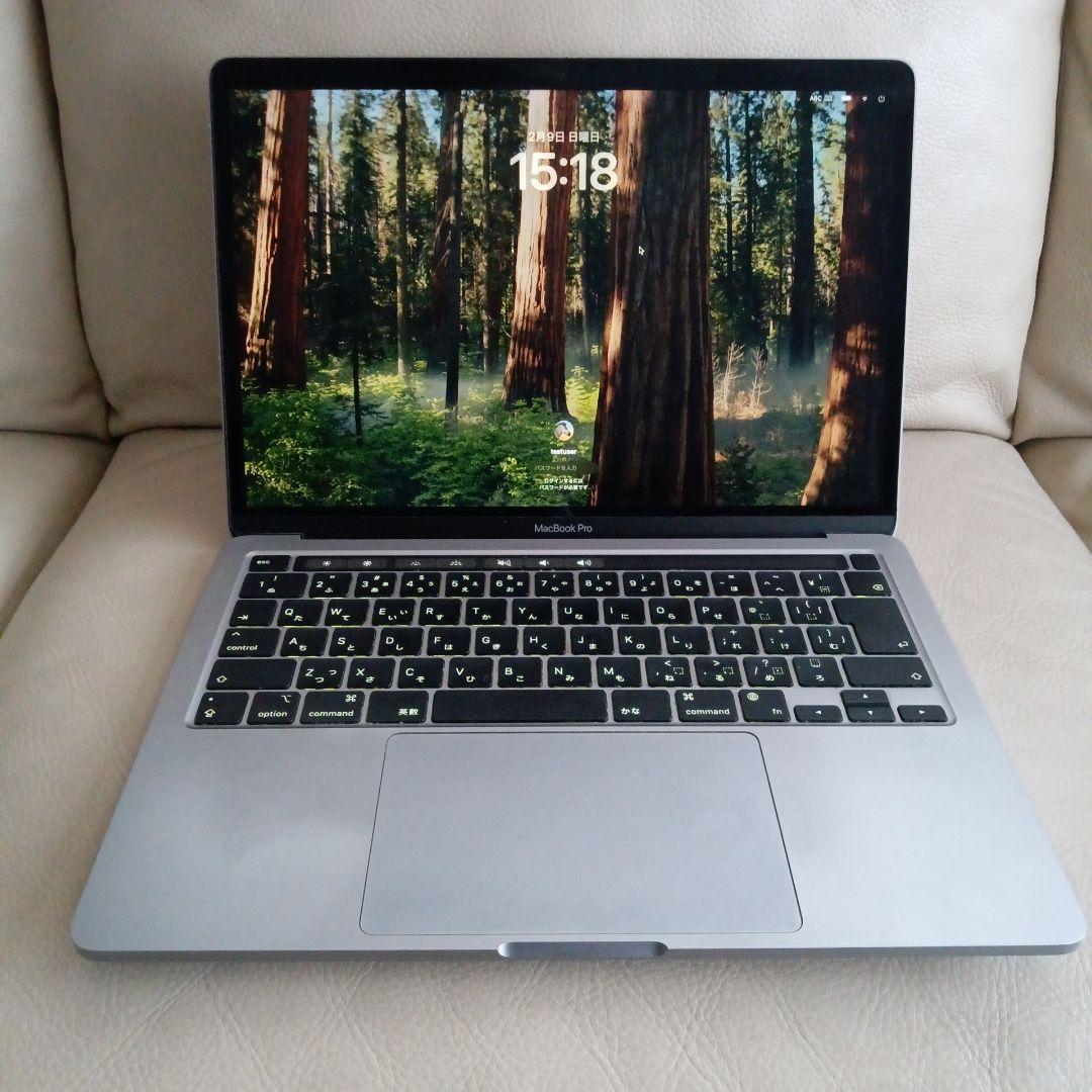 MacBook Pro 13インチ M1 2020 16GB 2TB