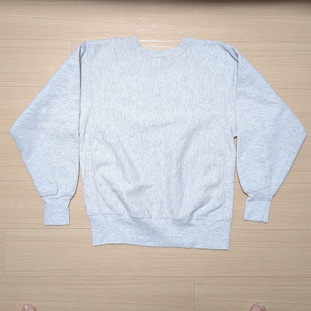 90s USA製 リバースウィーブ Champion L 刺繍タグ