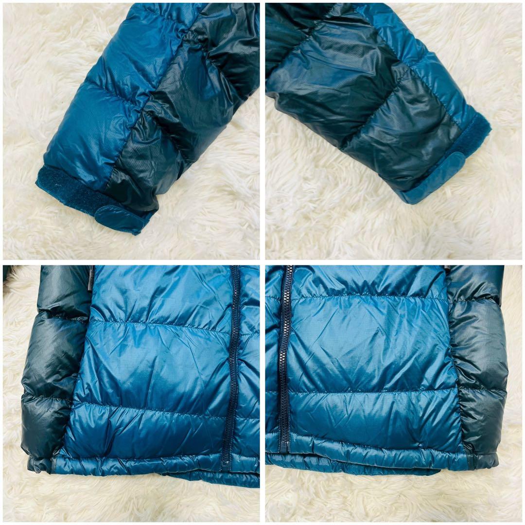 モンベル　アルパインダウンパーカ M　ダークマラード/ダークスタッフバッグなし