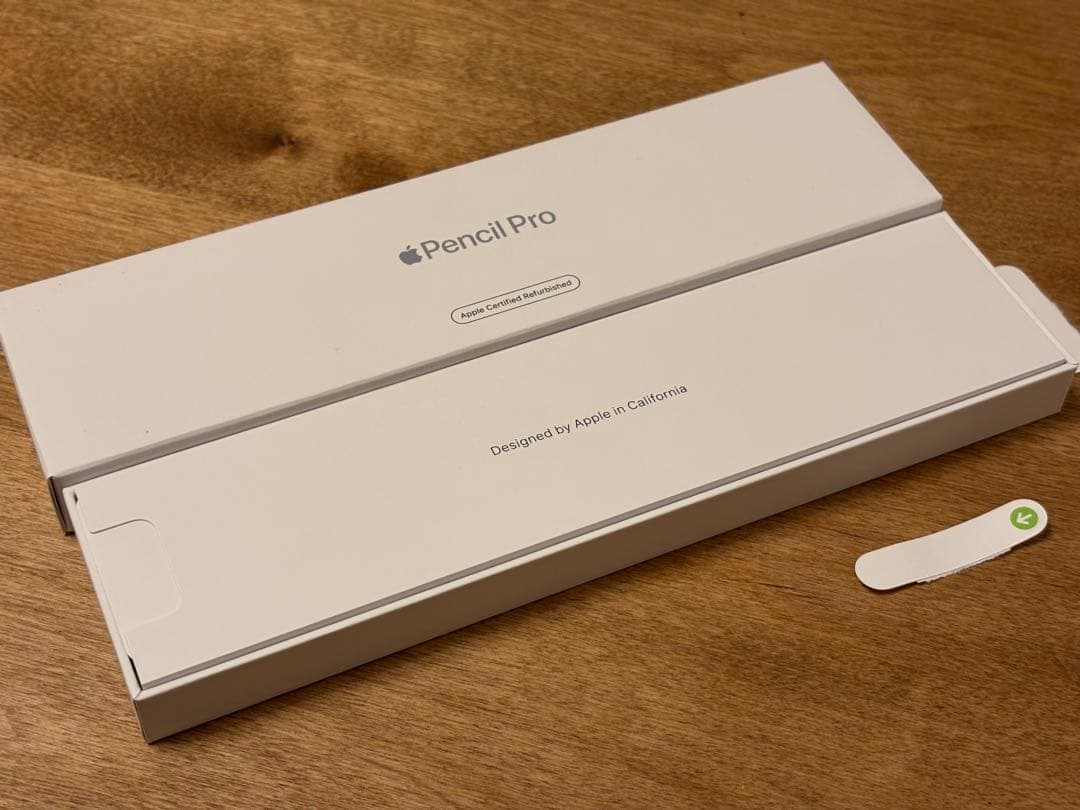 Apple Pencil Pro【Apple公式整備済品】 ほぼ未使用