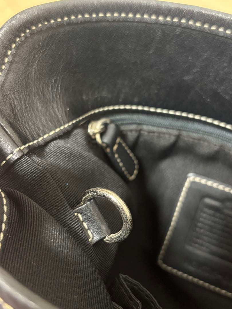 【美品】Coach シグネチャー ワンショルダーバッグ