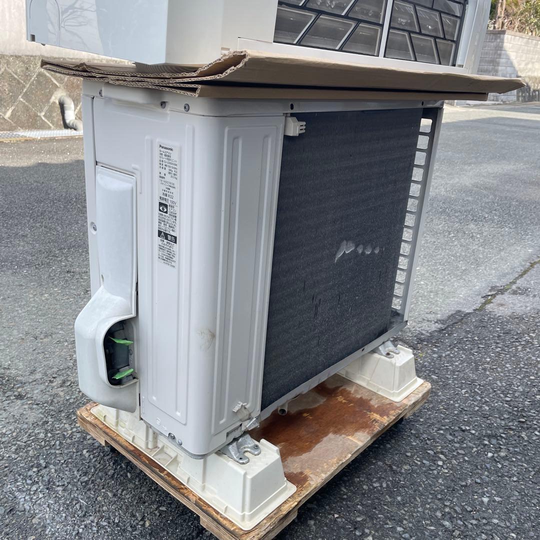 パナソニック2020年ナノイーX6畳用エアコン 自動排出お掃除ロボ超美品送料無料