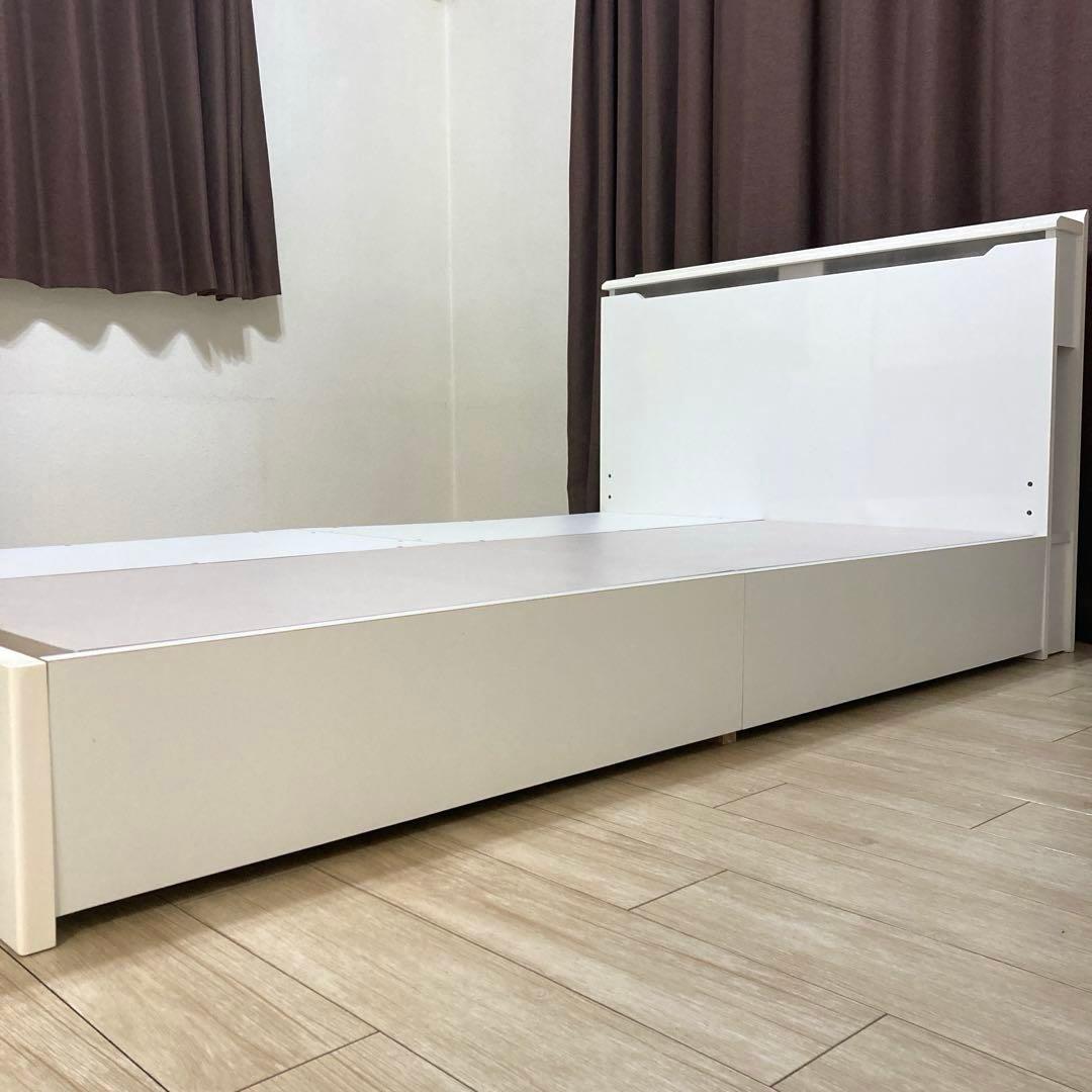 【自社配送エリア限定販売】ニトリ/多機能セミダブルサイズベッドフレーム②