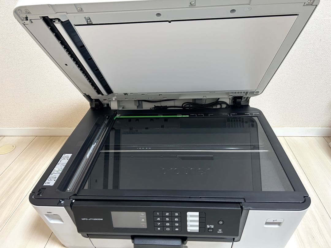 【印刷85枚】brother A3複合機 MFC-J7100CDW 新品インク付