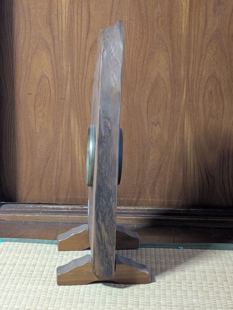 CITIZEN 木製置時計 RYSTRON