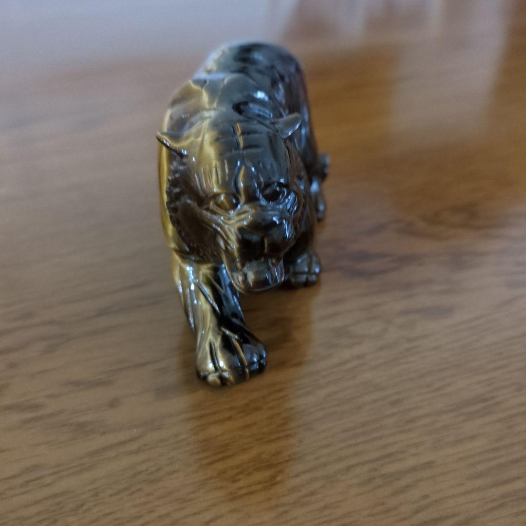 パワーストーン　タイガーアイ　金色に輝く虎　　激レア希少美品