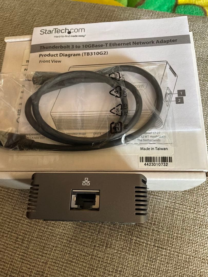 StarTech.com Thunderbolt 3 10GbEネットアダプター