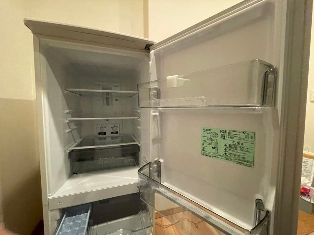 美品！冷蔵庫 三菱電機　MR-P15H-W 2023年製　146L