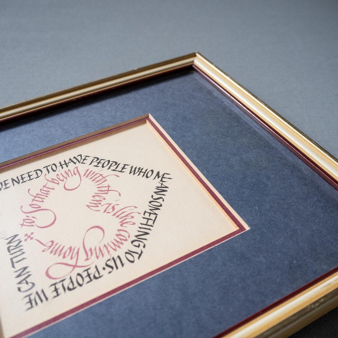 その他 unknown vintage Framed text art