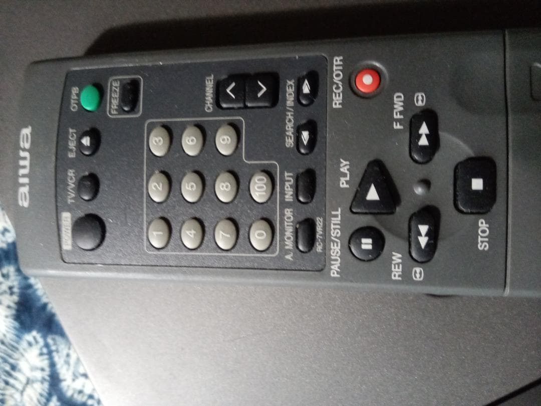 【ジャンクですが美品】ワールドワイドビデオ aiwa HV-MX100VHS