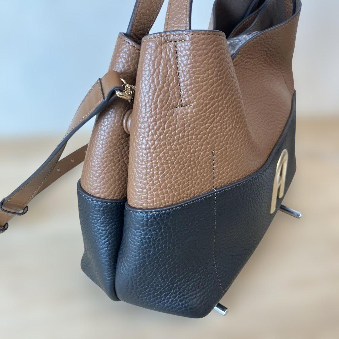 FURLA フルラ プリムラ ホーボー ツートン ショルダーバッグ 2WAY