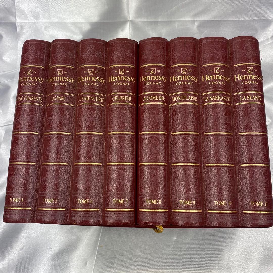 レア　ヘネシー ライブラリー デキャンタ シルバートップ ブランデー 古酒 箱付