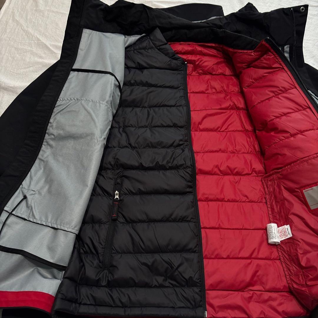 モンベル 衣類 メンズ ジャケット 105(XL) ブラック mont-bell