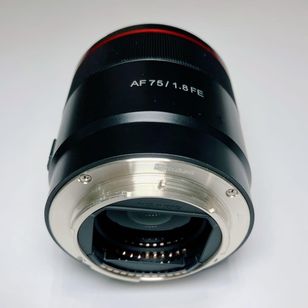 Samyang 75mm 人気 F1.8 AF 美品